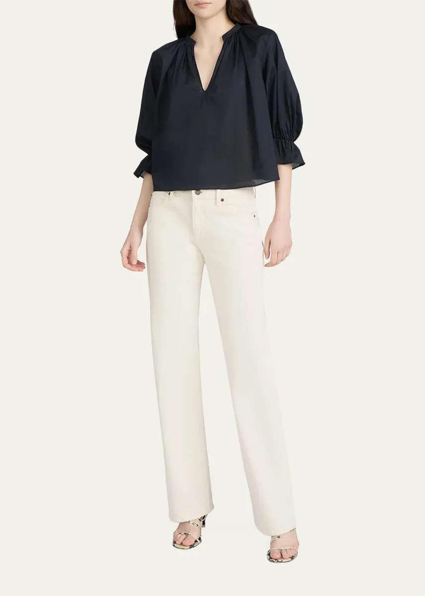 Frame The Poet Blouse | Thumbnail 2