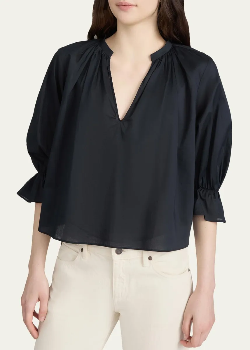 Frame The Poet Blouse | Thumbnail 4