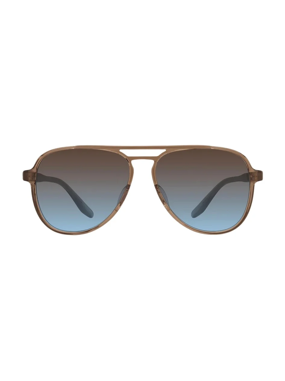 BARTON PERREIRA Men's Double-Bridge Acetate Aviator Sunglasses