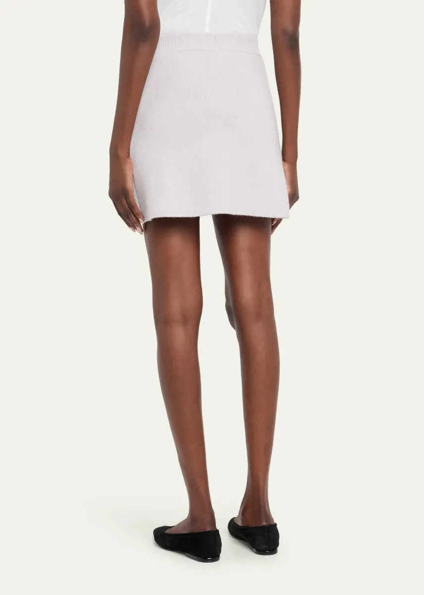 Lisa Yang Clare Cashmere Mini Skirt | Thumbnail 3 Lisa Yang Clare Cashmere Mini Skirt | Thumbnail 3