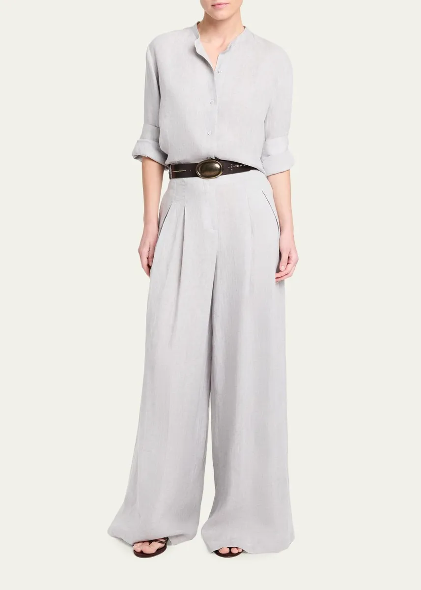 TWP Drew Hemp Wide-Leg Pants | Thumbnail 2 TWP Drew Hemp Wide-Leg Pants | Thumbnail 2