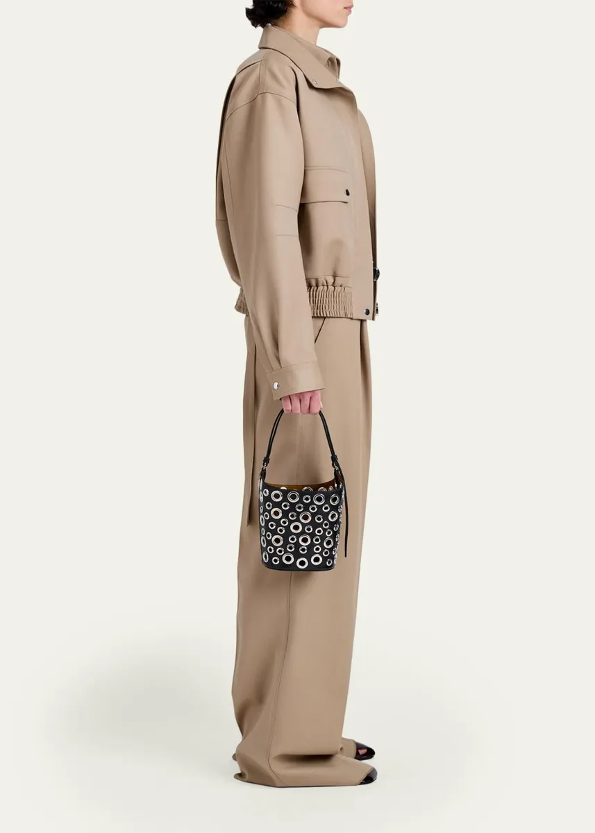 Proenza Schouler Brant Mini Leather Bucket Bag | Thumbnail 3 Proenza Schouler Brant Mini Leather Bucket Bag | Thumbnail 3