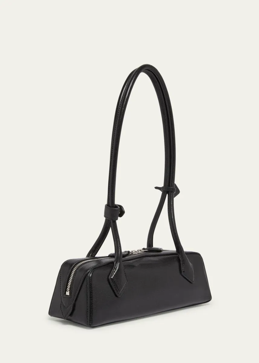 ALAÏA Le Teckel Small Lizard Shoulder Bag | Thumbnail 3