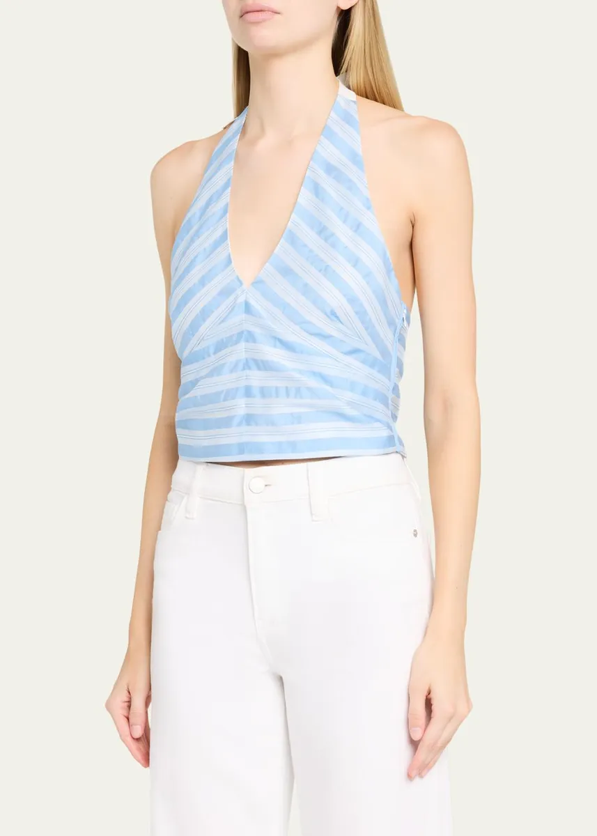 Simkhai Caprie Halter Top | Thumbnail 4