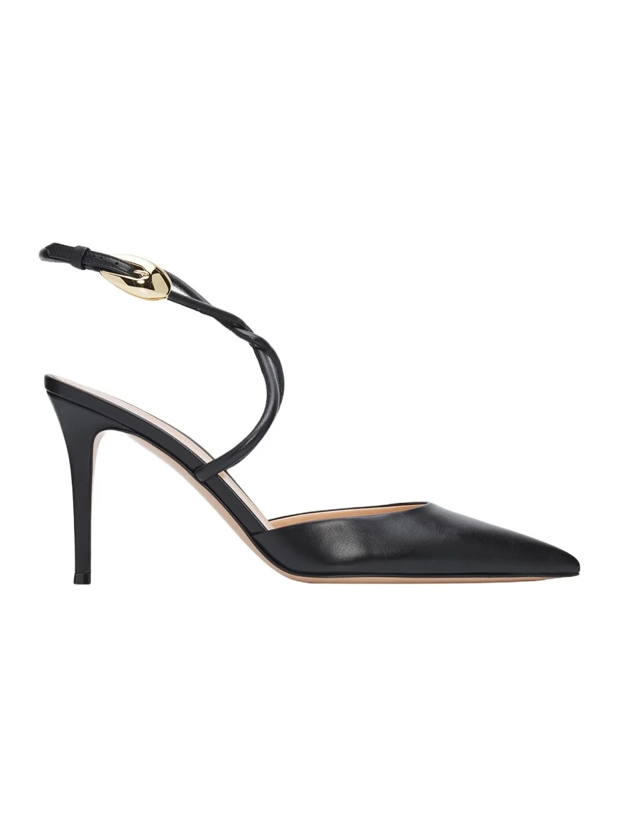 85mm Nappa Leather Slingback Pumps 85mm Nappa Leather Slingback Pumps