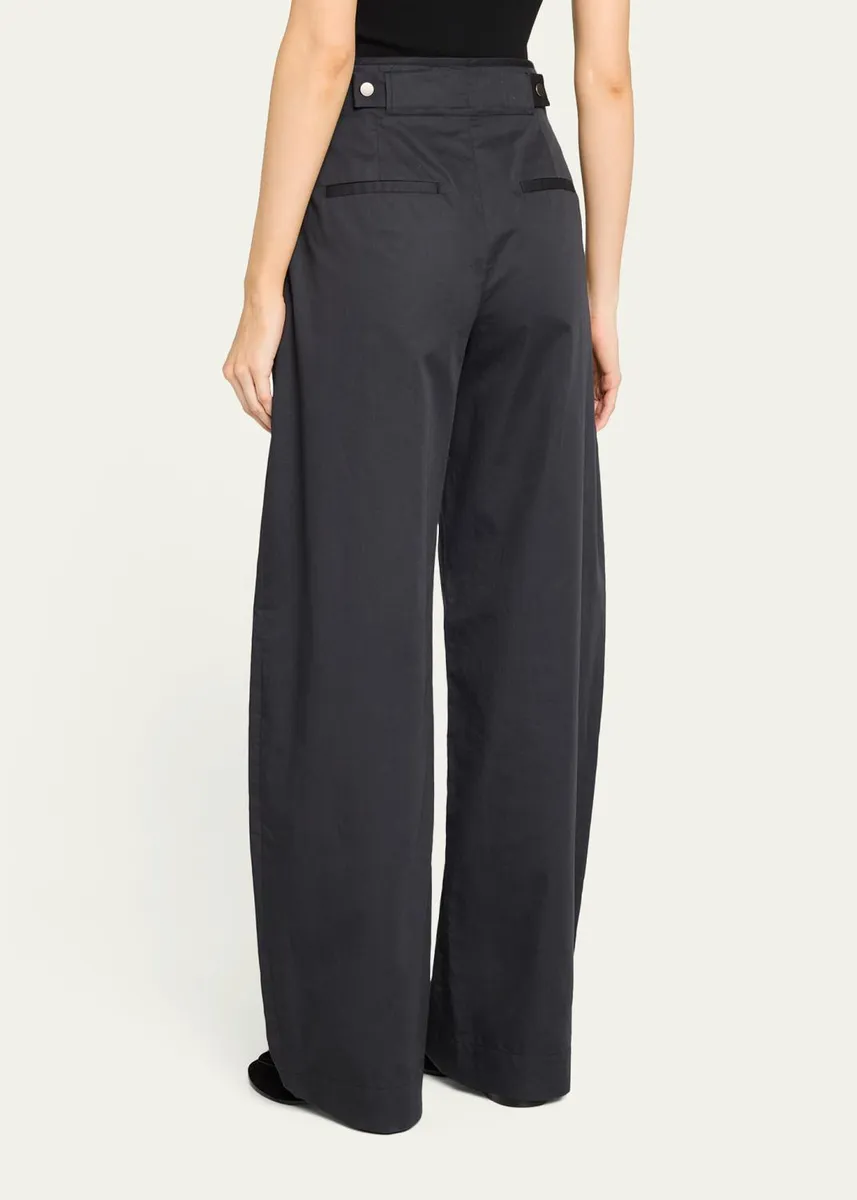Vince High-Rise Poplin Pants | Thumbnail 3
