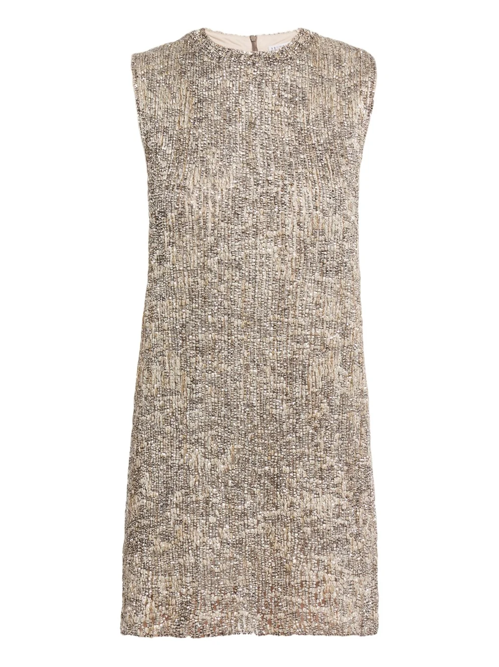 Brunello Cucinelli Couture Metallic Mohair Dress
