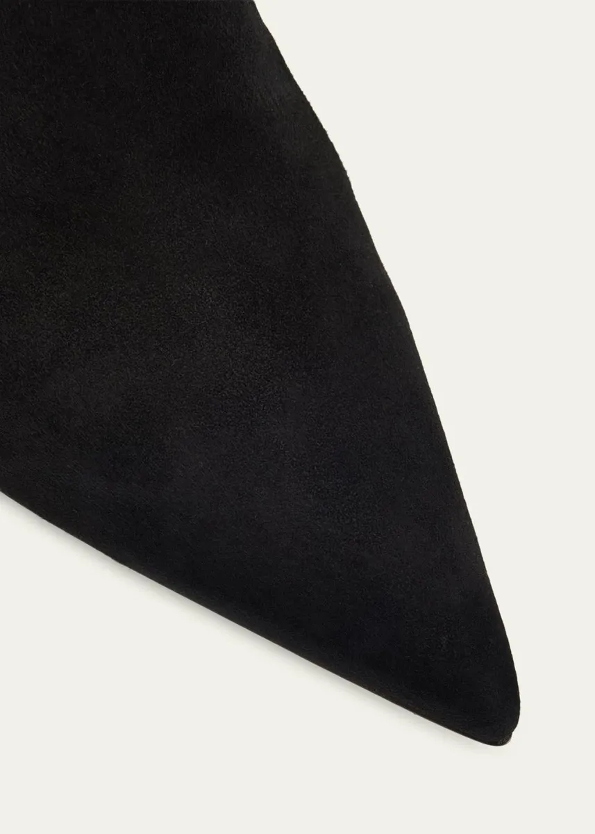 Gianvito Rossi 85mm Suede Knee-High Boots | Thumbnail 5