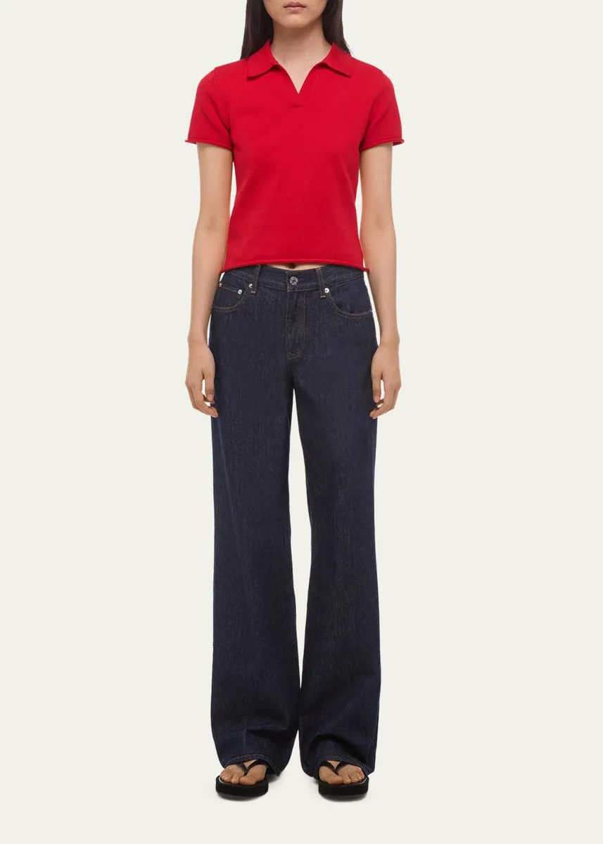 Helmut Lang Wardrobe Relaxed Straight-Leg Denim Jeans | Thumbnail 2