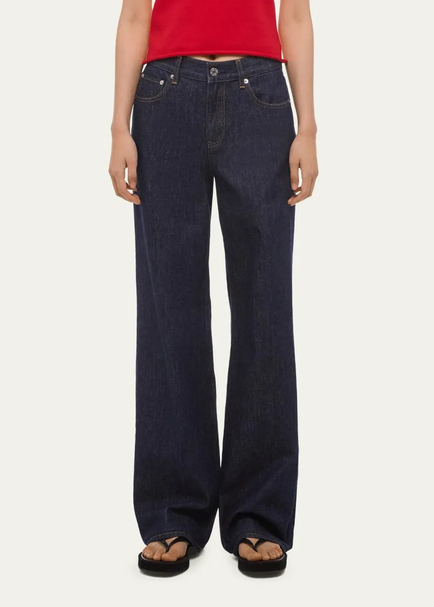 Helmut Lang Wardrobe Relaxed Straight-Leg Denim Jeans | Thumbnail 4
