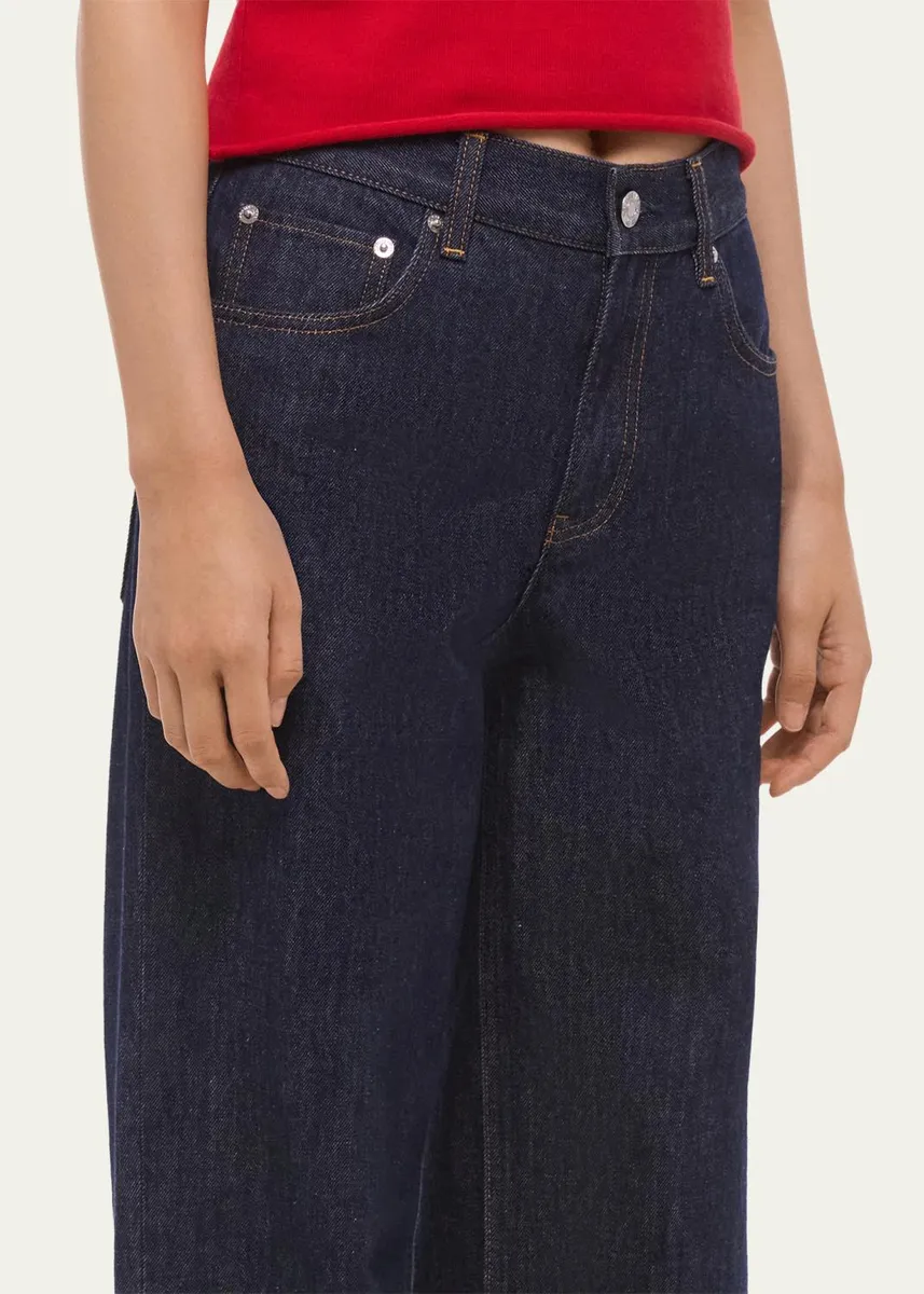 Helmut Lang Wardrobe Relaxed Straight-Leg Denim Jeans | Thumbnail 5