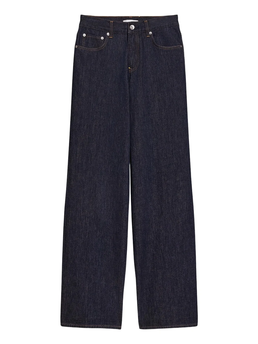 Wardrobe Relaxed Straight-Leg Denim Jeans