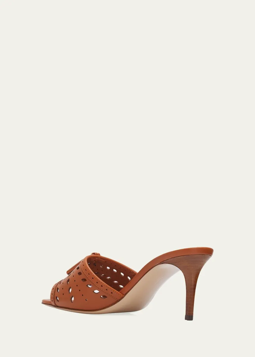 Gianvito Rossi 70mm Cutout Leather Mule Sandals | Thumbnail 4 Gianvito Rossi 70mm Cutout Leather Mule Sandals | Thumbnail 4
