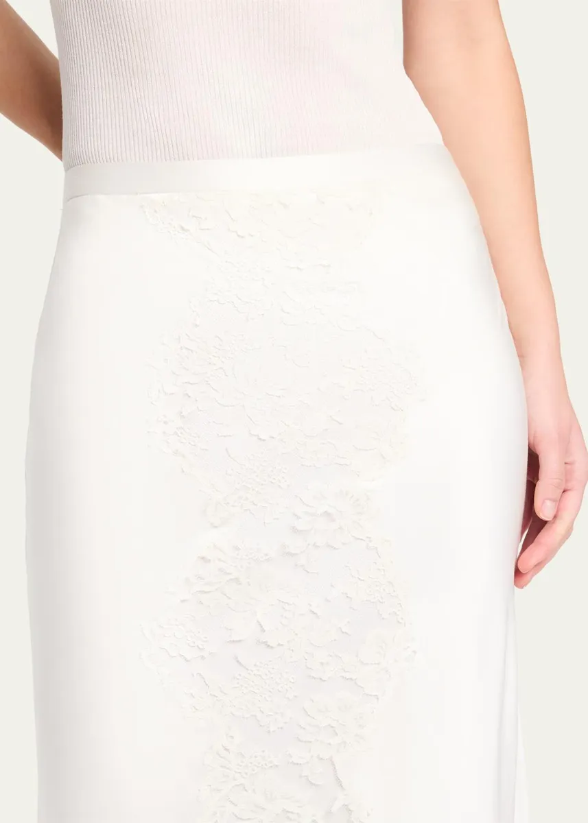 TWP Lace Silk Maxi Skirt | Thumbnail 5