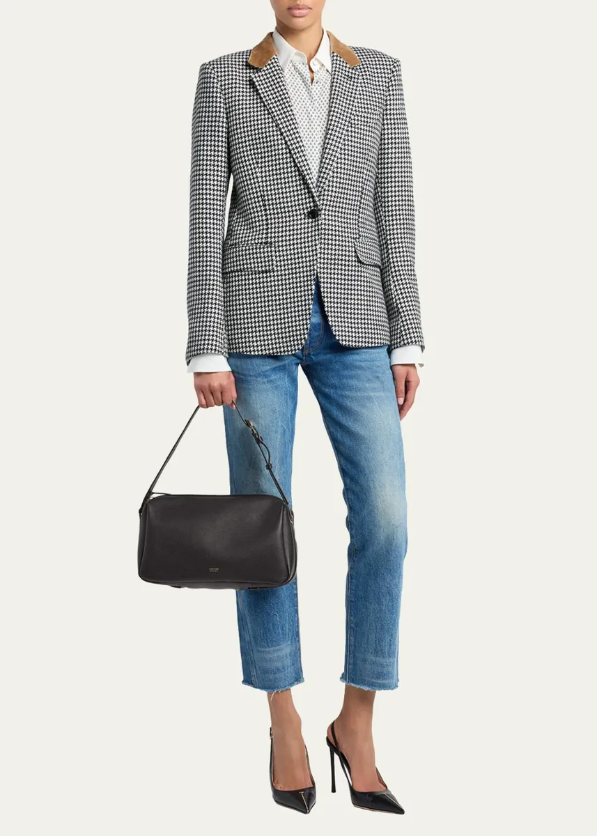 Tom Ford Grained Leather Shoulder Bag | Thumbnail 5 Tom Ford Grained Leather Shoulder Bag | Thumbnail 5