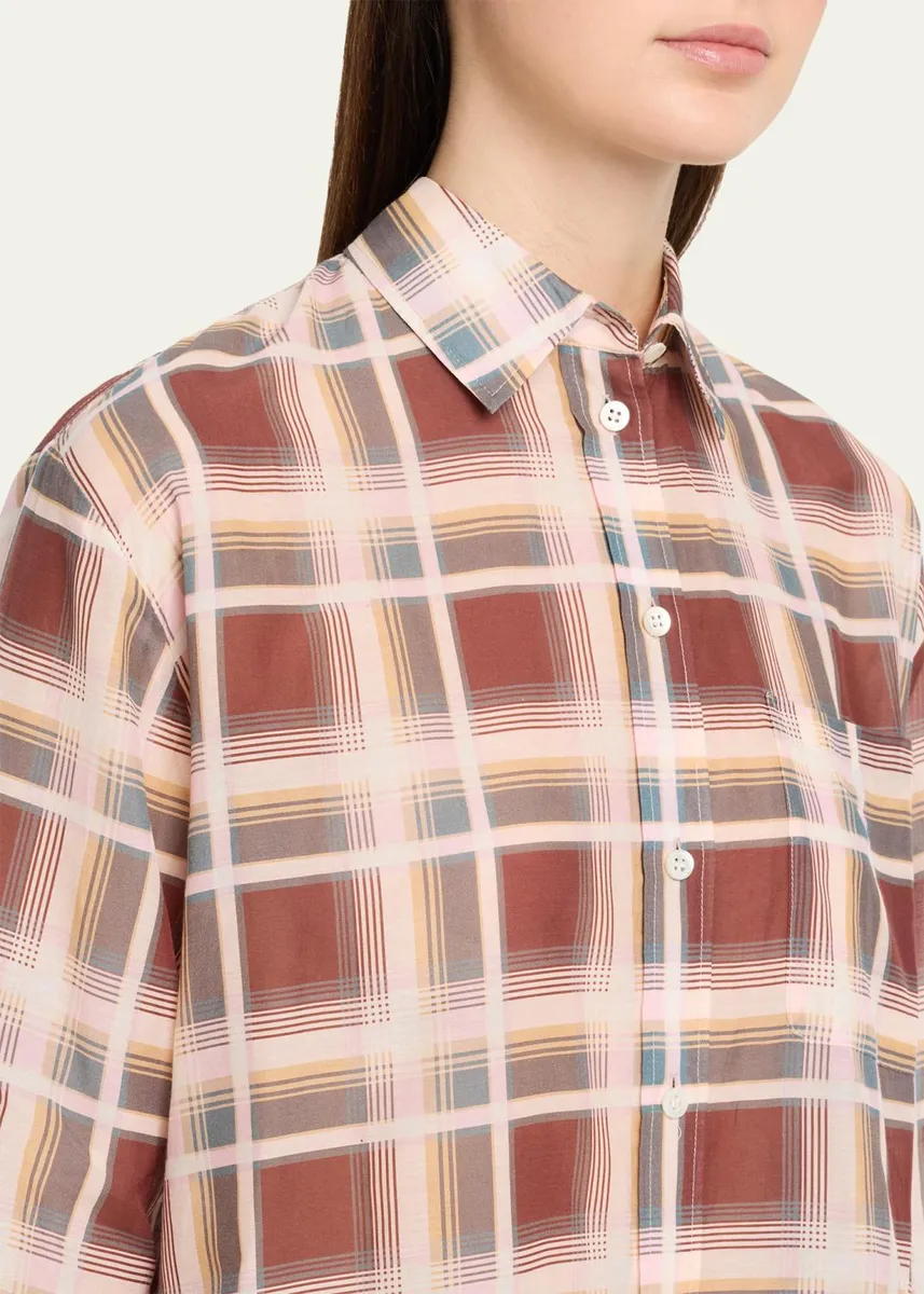 Frame The Plaid Boy Shirt | Thumbnail 5