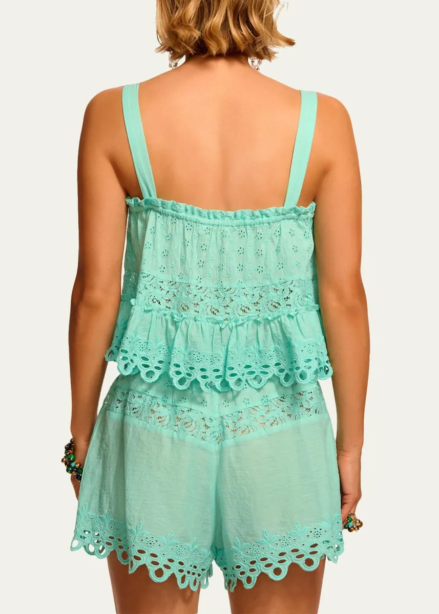 Ramy Brook Amina Eyelet Tank Top | Thumbnail 2 Ramy Brook Amina Eyelet Tank Top | Thumbnail 2