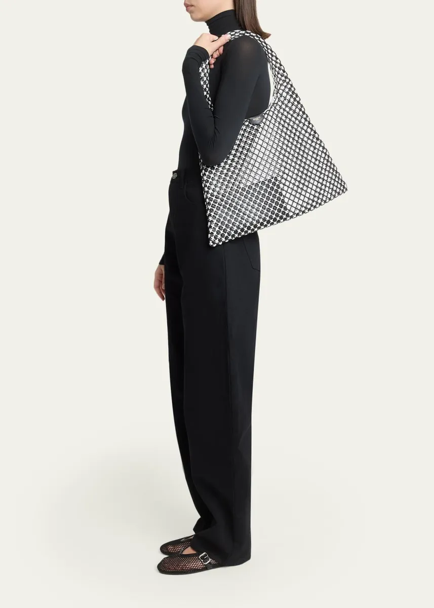 ALAÏA Woven Leather Hobo Bag | Thumbnail 5 ALAÏA Woven Leather Hobo Bag | Thumbnail 5