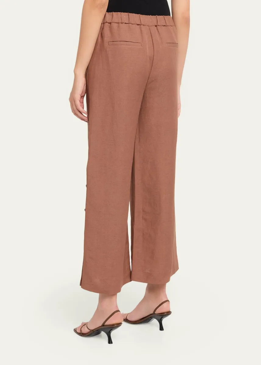 Kobi Halperin Remi Cropped Linen Pants | Thumbnail 3 Kobi Halperin Remi Cropped Linen Pants | Thumbnail 3