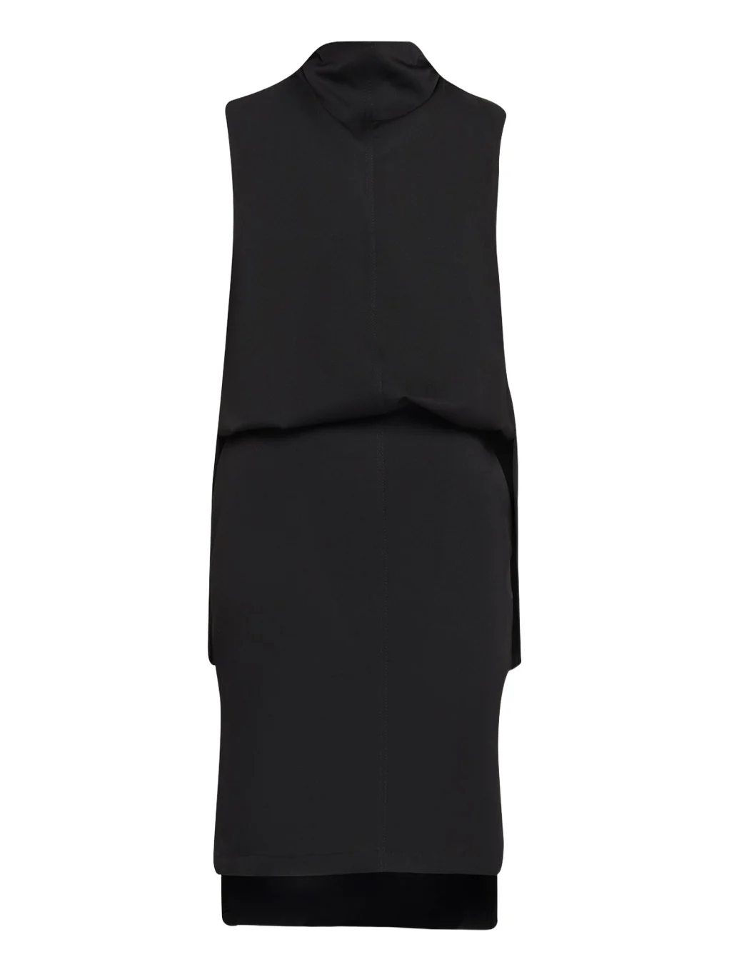 Brandon Maxwell Noa Sleeveless Blouson Dress