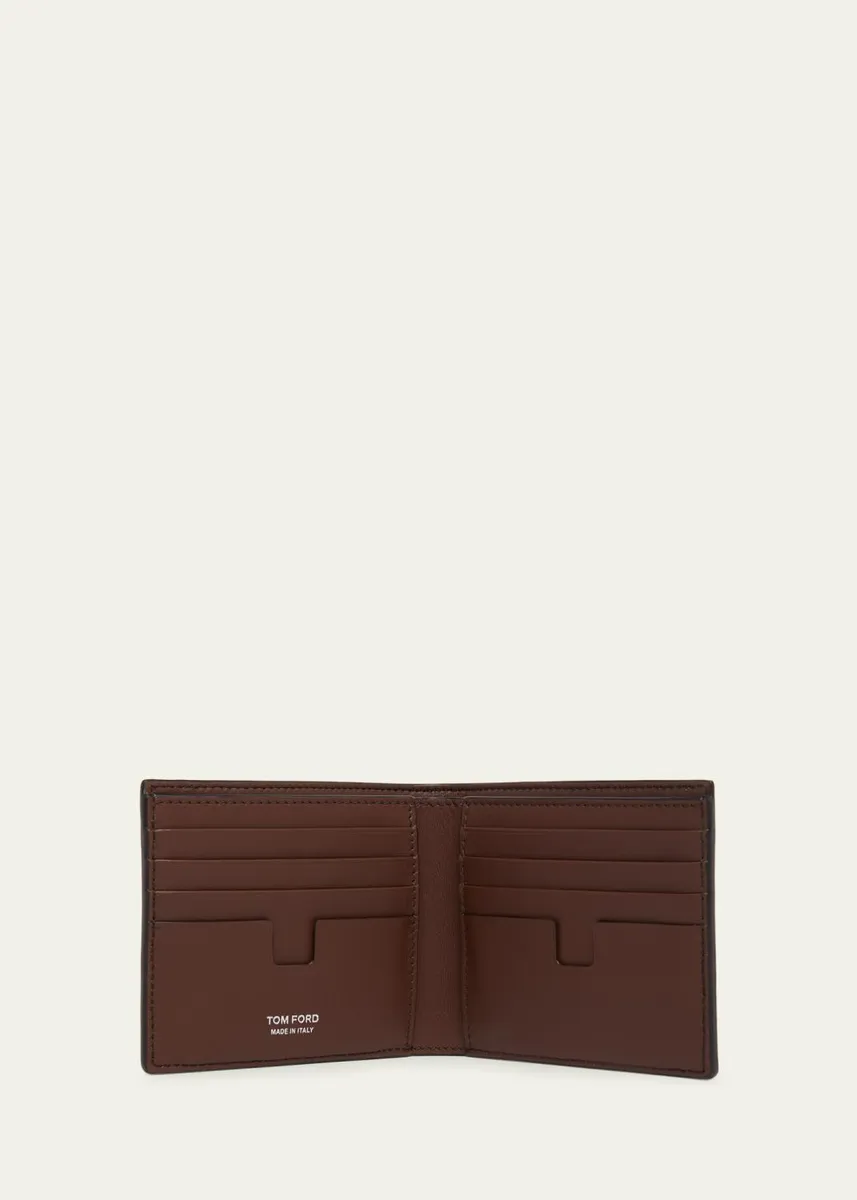 Tom Ford Men's Croc-Effect Leather Bifold Wallet | Thumbnail 3 Tom Ford Men's Croc-Effect Leather Bifold Wallet | Thumbnail 3