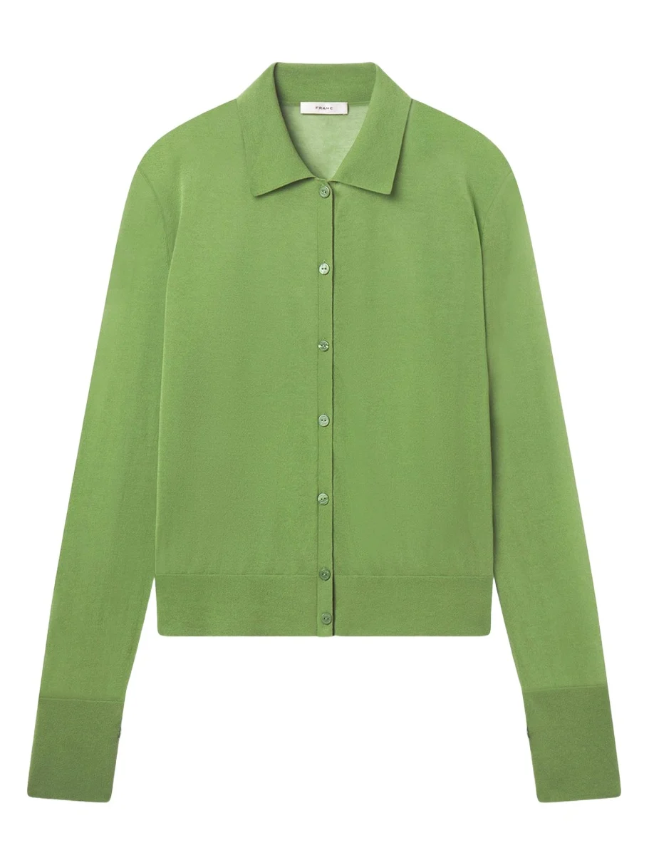 The Collared Cardigan The Collared Cardigan
