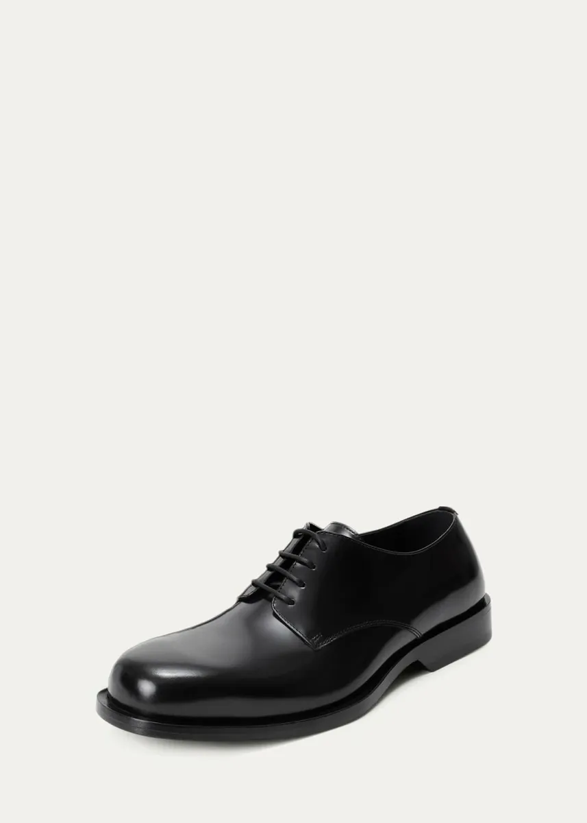 Loewe Men's Bobine Leather Derby Shoes | Thumbnail 2 Loewe Men's Bobine Leather Derby Shoes | Thumbnail 2