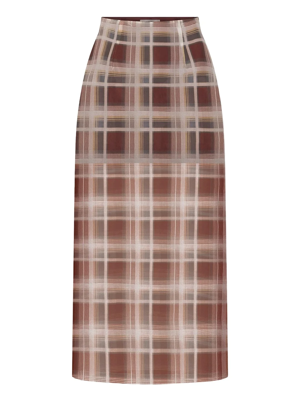 The Plaid Organza Skirt The Plaid Organza Skirt