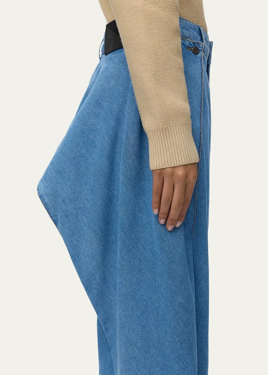 Loewe Flared Side and Back Relaxed Jeans | Thumbnail 5 Loewe Flared Side and Back Relaxed Jeans | Thumbnail 5