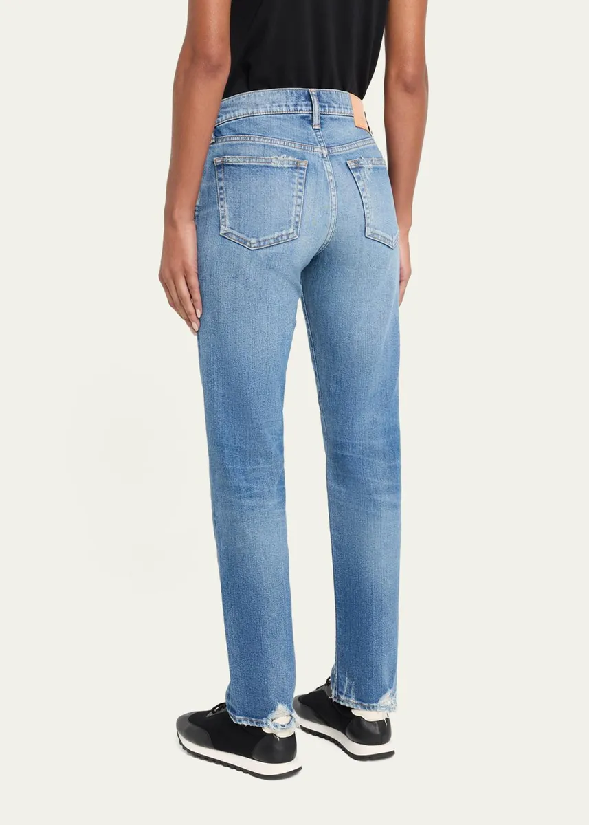Moussy Vintage Slim Straight Jeans | Thumbnail 3