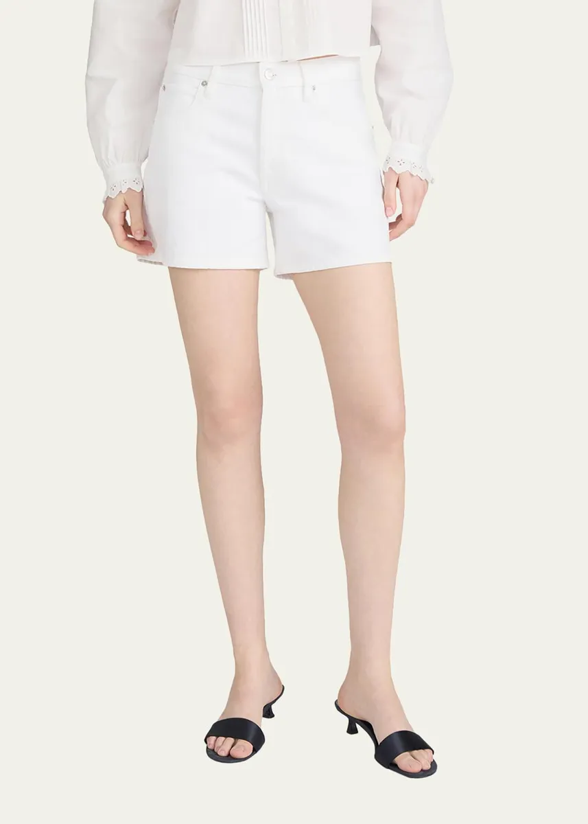 Frame The Long Hang Denim Shorts | Thumbnail 4 Frame The Long Hang Denim Shorts | Thumbnail 4