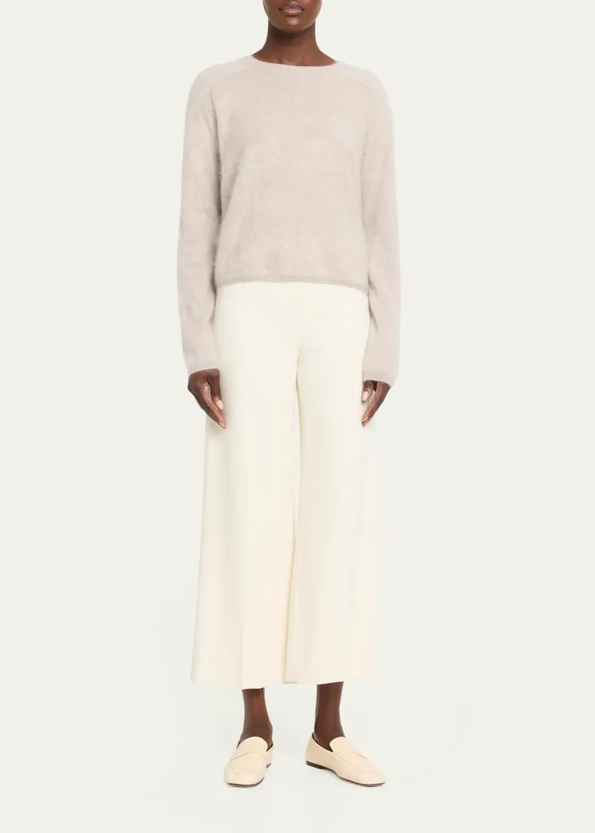 Lisa Yang Lexia Mock-Neck Cashmere Short-Sleeve Sweater | Thumbnail 2 Lisa Yang Lexia Mock-Neck Cashmere Short-Sleeve Sweater | Thumbnail 2