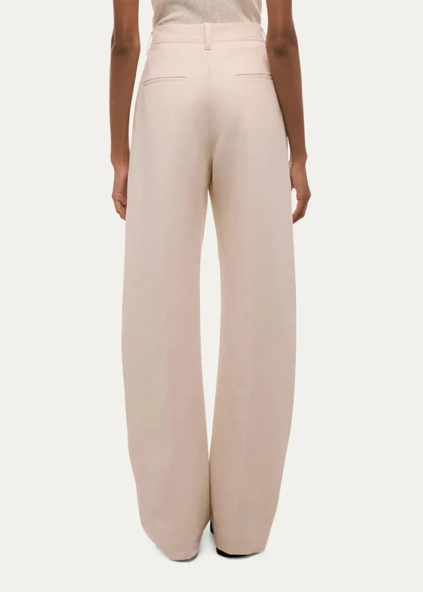 Helmut Lang Wide-Leg Cotton Sailor Trousers | Thumbnail 3