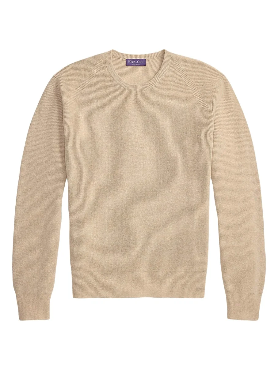Men's Textured Cashmere Sweater Men's Textured Cashmere Sweater