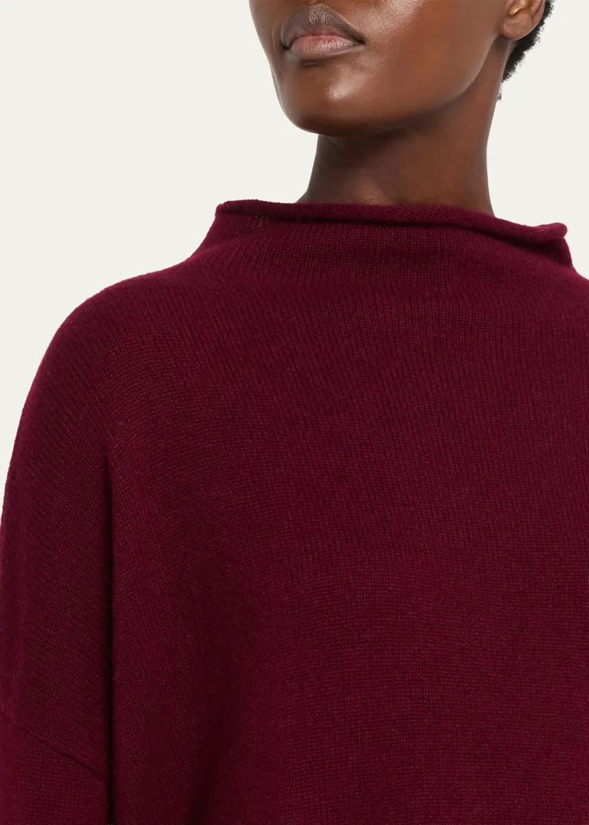 Lisa Yang Sandy Mock-Neck Cashmere Sweater | Thumbnail 5