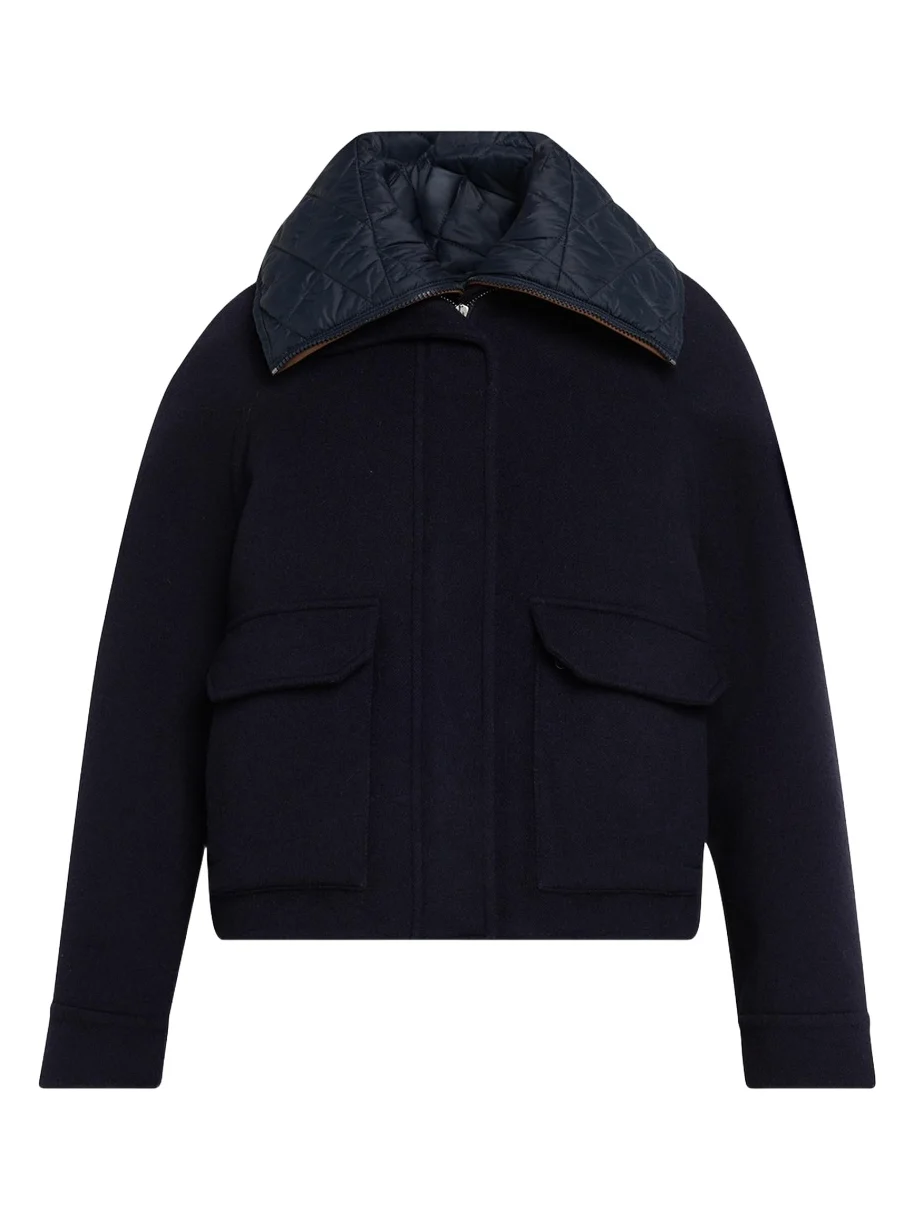 Couture Wool Coat with Detachable Padding Couture Wool Coat with Detachable Padding