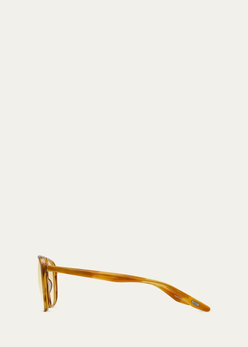 BARTON PERREIRA Men's Gyalis Sun Acetate Aviator Sunglasses | Thumbnail 3 BARTON PERREIRA Men's Gyalis Sun Acetate Aviator Sunglasses | Thumbnail 3