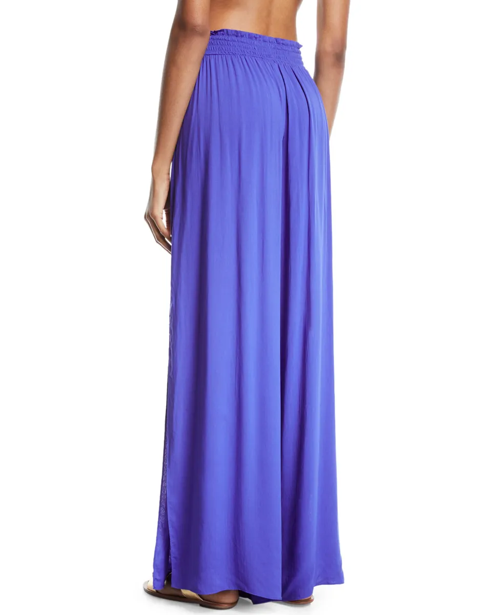 Ramy Brook Athena Side-Split Wide-Leg Cotton Pants | Thumbnail 6