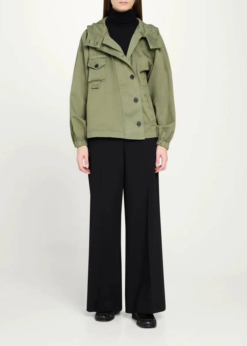 Loewe Utility Short Parka Jacket | Thumbnail 2 Loewe Utility Short Parka Jacket | Thumbnail 2