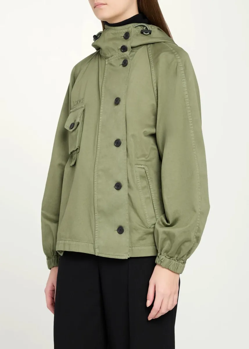 Loewe Utility Short Parka Jacket | Thumbnail 4 Loewe Utility Short Parka Jacket | Thumbnail 4