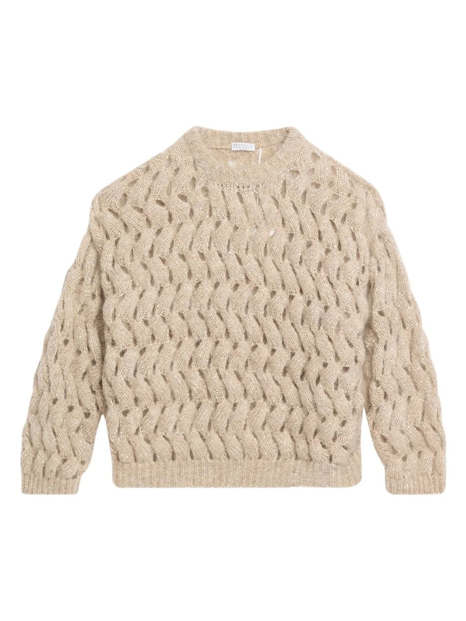 Winter Ocean Wave Mohair Sweater Winter Ocean Wave Mohair Sweater