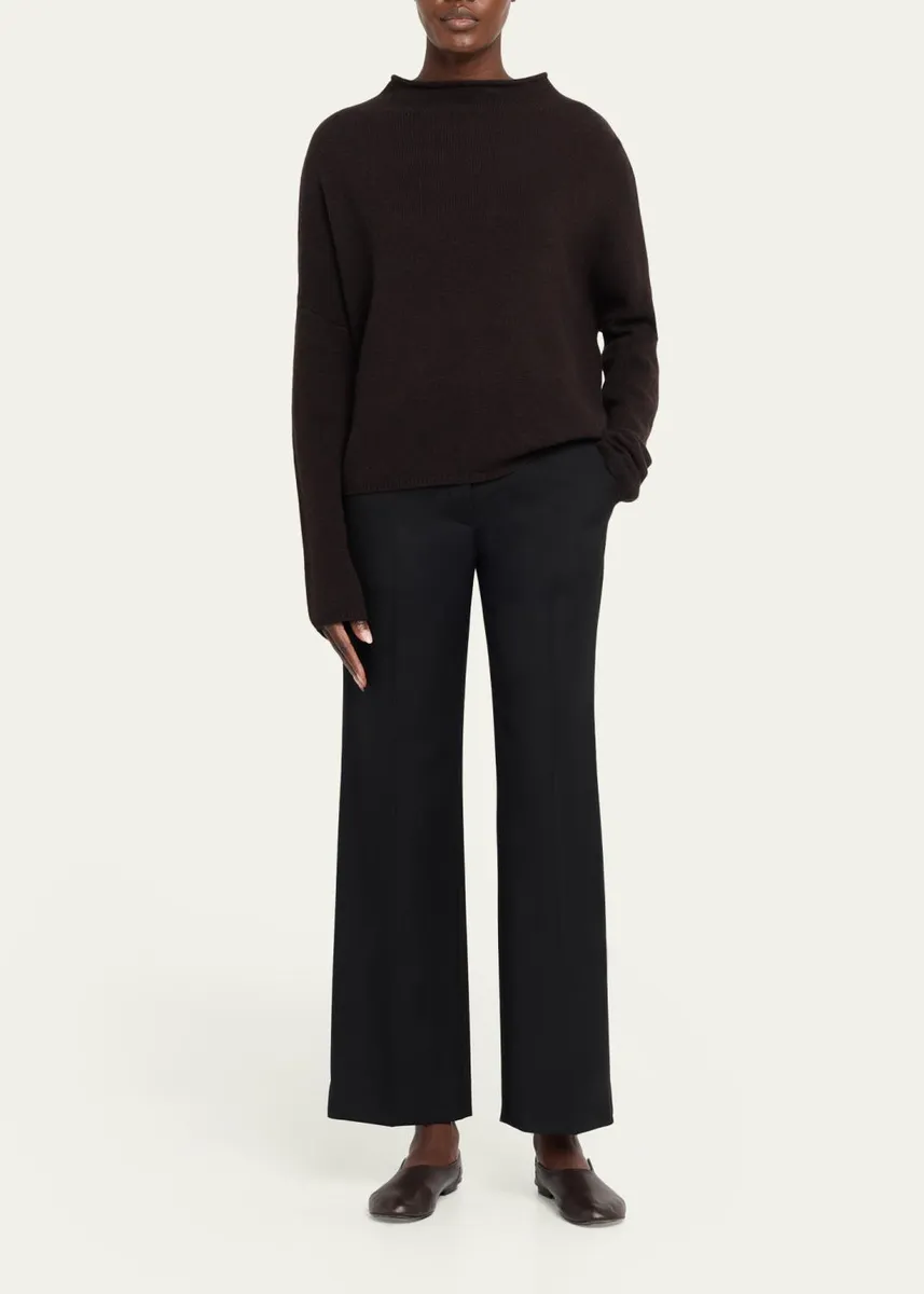 Lisa Yang Sandy Mock-Neck Cashmere Sweater | Thumbnail 2 Lisa Yang Sandy Mock-Neck Cashmere Sweater | Thumbnail 2