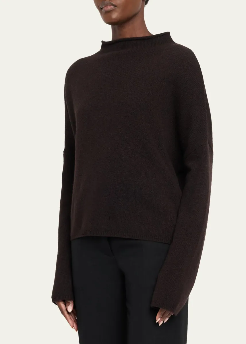 Lisa Yang Sandy Mock-Neck Cashmere Sweater | Thumbnail 4 Lisa Yang Sandy Mock-Neck Cashmere Sweater | Thumbnail 4