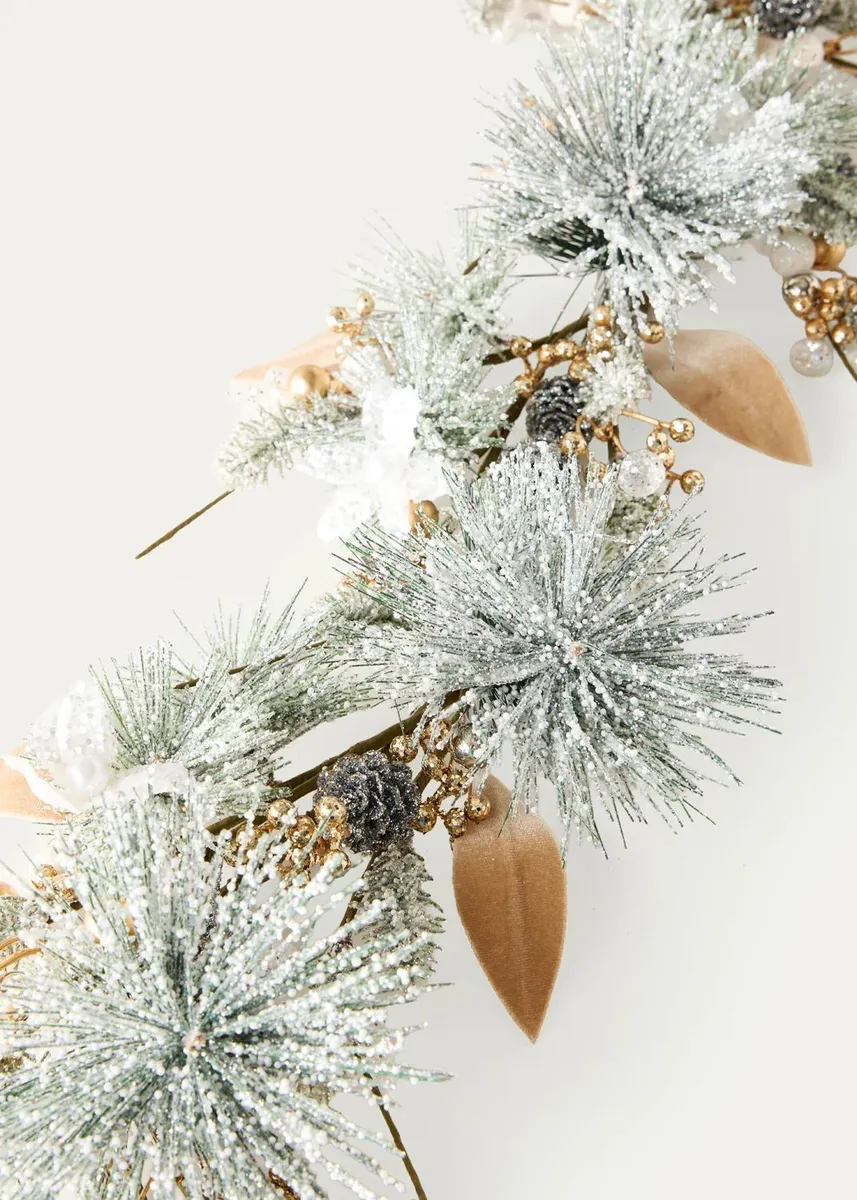 Salzburg Creations Winter Wonderland 60" Garland | Thumbnail 2 Salzburg Creations Winter Wonderland 60" Garland | Thumbnail 2