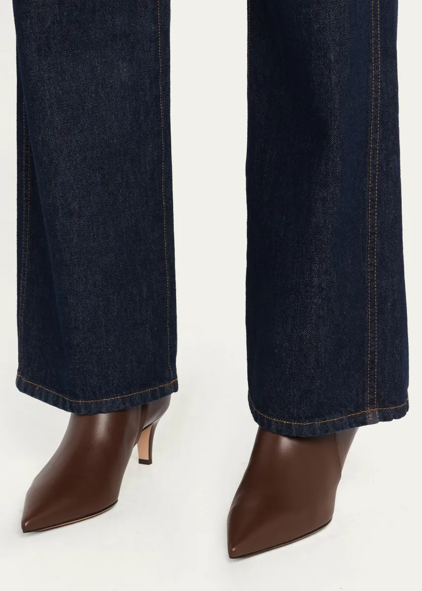 Gianvito Rossi 55mm Vitello Leather Ankle Boots | Thumbnail 2 Gianvito Rossi 55mm Vitello Leather Ankle Boots | Thumbnail 2