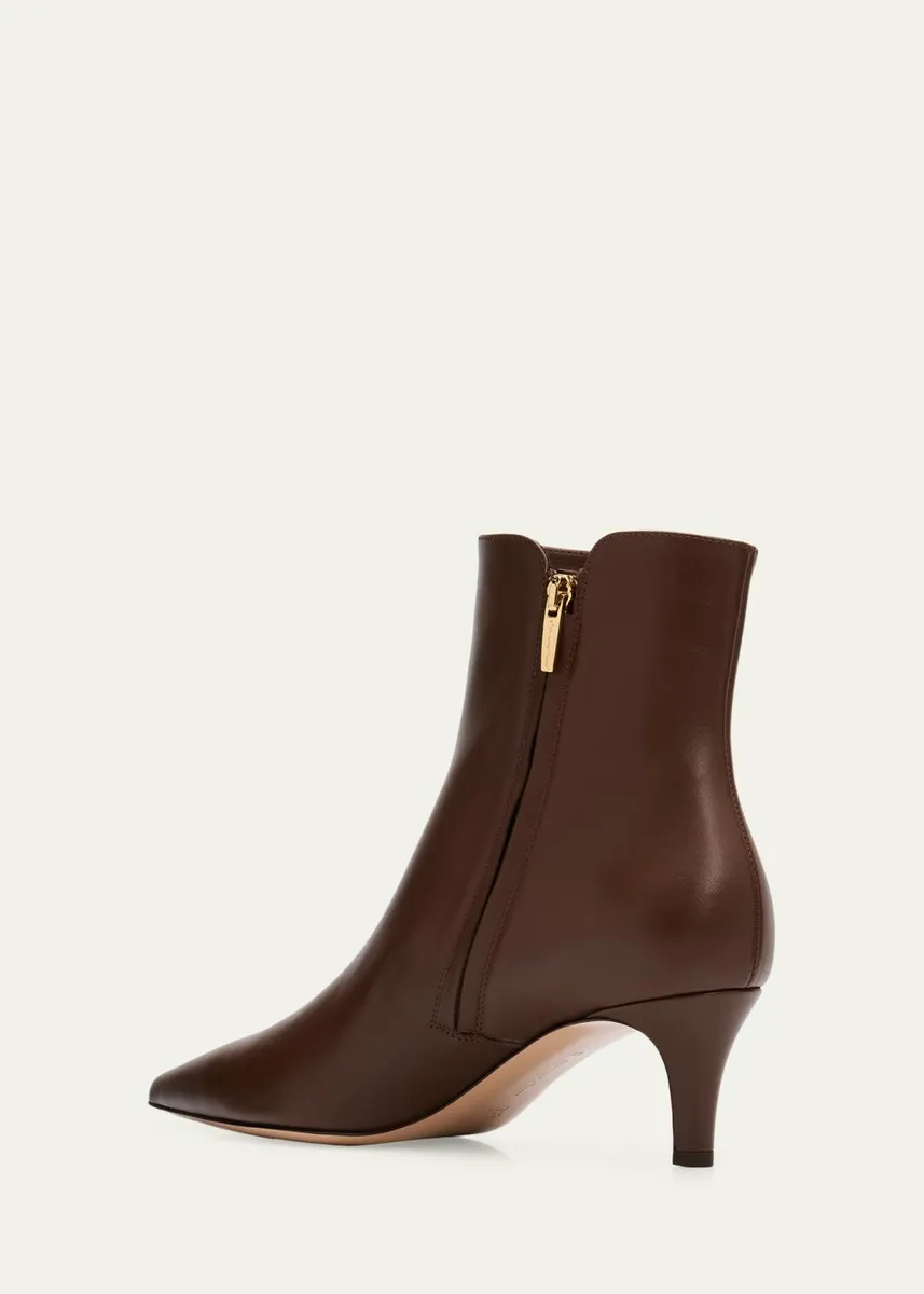 Gianvito Rossi 55mm Vitello Leather Ankle Boots | Thumbnail 4 Gianvito Rossi 55mm Vitello Leather Ankle Boots | Thumbnail 4