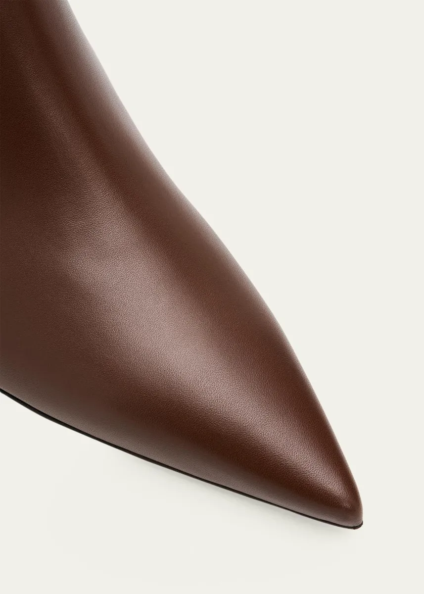 Gianvito Rossi 55mm Vitello Leather Ankle Boots | Thumbnail 5 Gianvito Rossi 55mm Vitello Leather Ankle Boots | Thumbnail 5