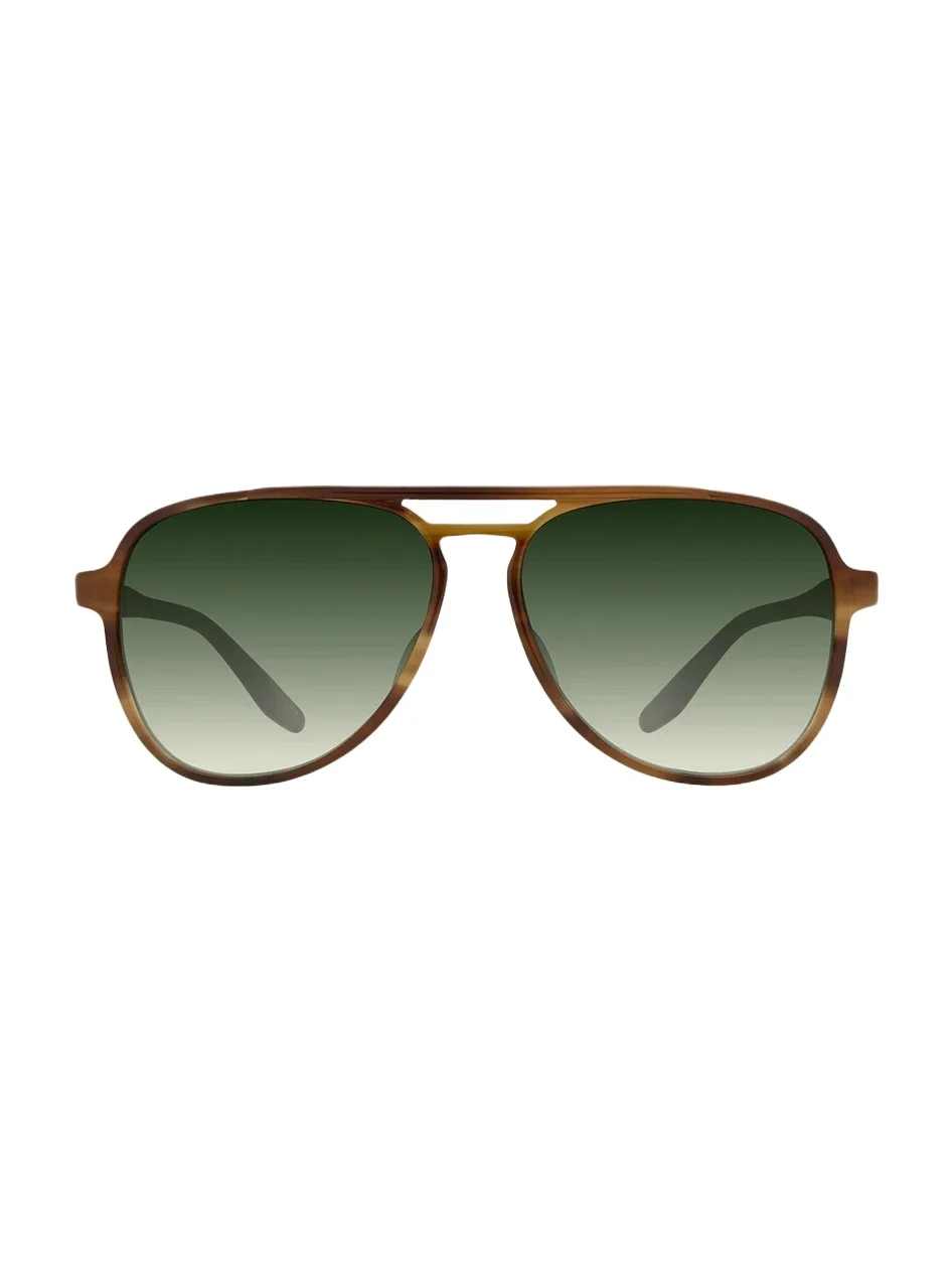 Men's Double-Bridge Acetate Aviator Sunglasses Men's Double-Bridge Acetate Aviator Sunglasses