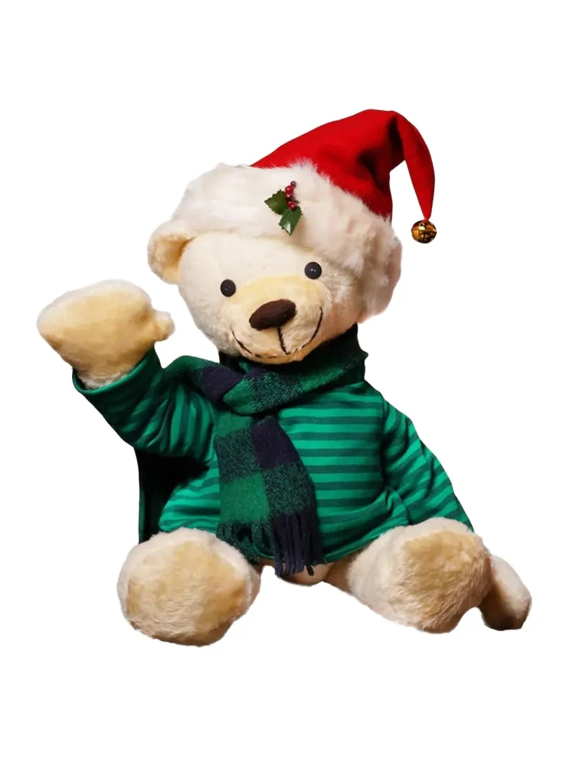 Universal Statues Elfin The Teddy Bear Animatronic Christmas Decor