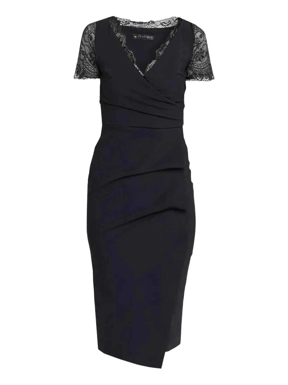Brynn Lace-Embellished Bodycon Midi Dress Brynn Lace-Embellished Bodycon Midi Dress